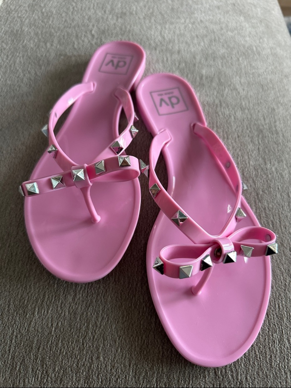 DV Dolce Vita Sunkissed Light Pink Jelly Sandal